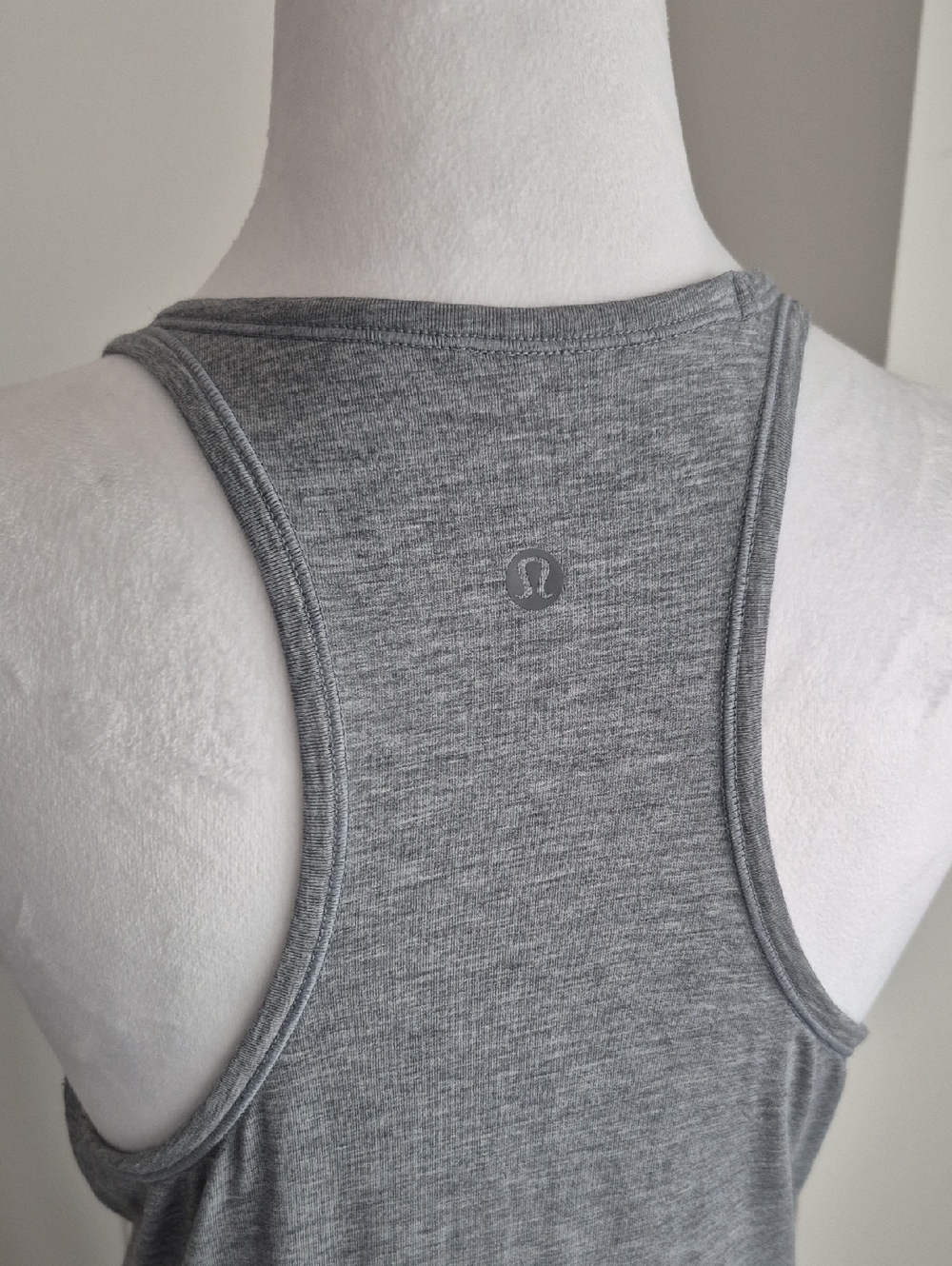 Lululemon Refresh Maxi Dress In Heathered Medium Grey Size 6 (Size Rag Removed) - Picture 6 of 7